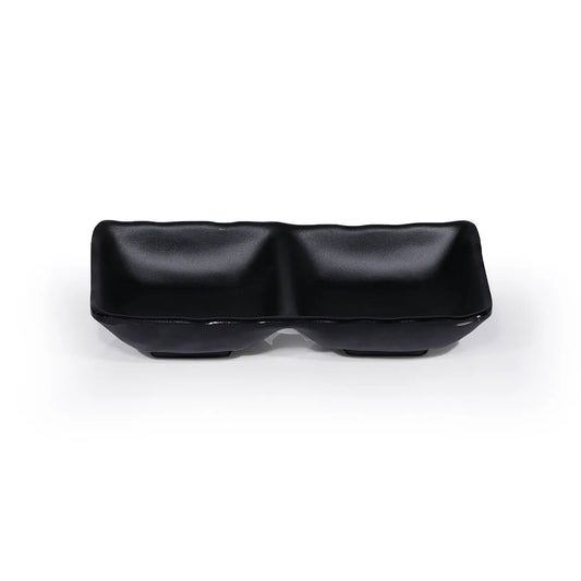 Kulsan 25217.BL Melamine Fingerfood Bowl, 17.5 x 8cm, Color Black