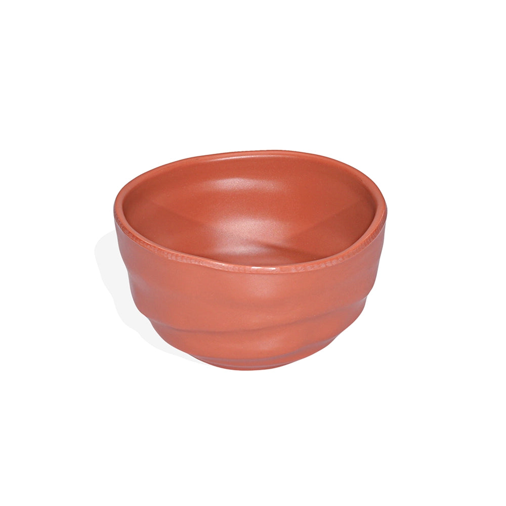 Dinewell 3.65"/9CM Melamine Round Bowl Terracotta 12/Case