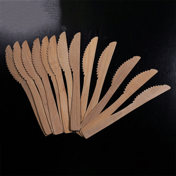 Free Plastik Disposable Wooden Table Knife, Pack of 1000