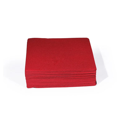 Free Plastik Disposable Paper Napkin Burgundy 40x40cm, Pack of 1000 pcs