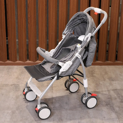 Mamamini UK Compact Baby Stroller Grey, 41 x 18 x 75 cm