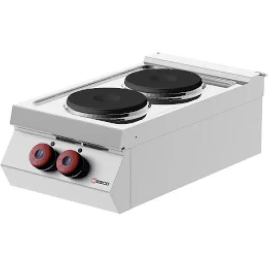 Desco PE071T0 2 Plate Electric Cooking Machine 5.2 kW   HorecaStore