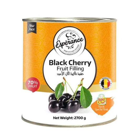 Esperance Black cherry Fruit Filling 6X2.7 kg - HorecaStore