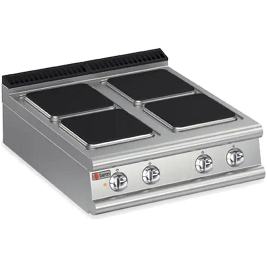 Baron 90PC/E801 Electric Cook Top With 4 Cast Iron Hot Plates, Power 16 kW 3 Phase - HorecaStore