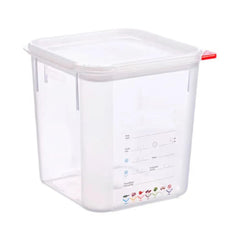 Araven Square Container with Lid 18 L 29 cm x 29 cm x 32 cm