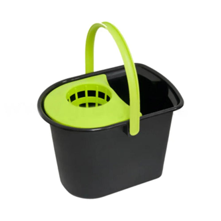 Rectangular Mop Bucket Green15L 37 x 38.3 x 37 cm   HorecaStore