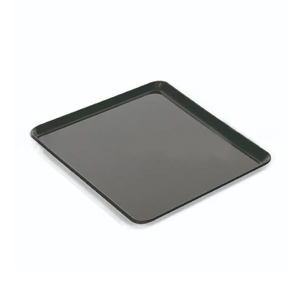 Flat Black Tray 20 x 15 x 1.2 cm   HorecaStore