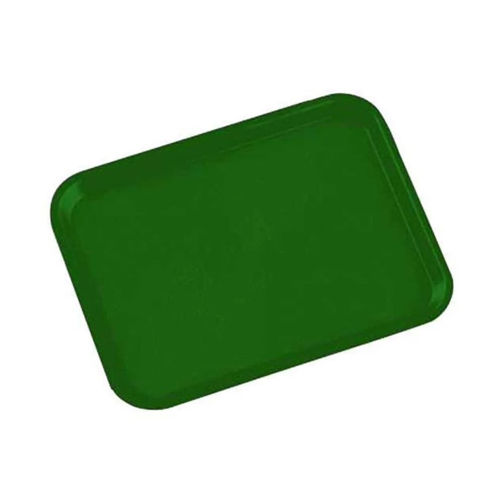 Fast Food Tray 35 x 27 x 2 cm Green   HorecaStore