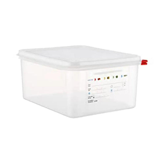 Food Container Airtight 12.5 L GN 1/2 32.5 x 26.5 x 20 cm   HorecaStore