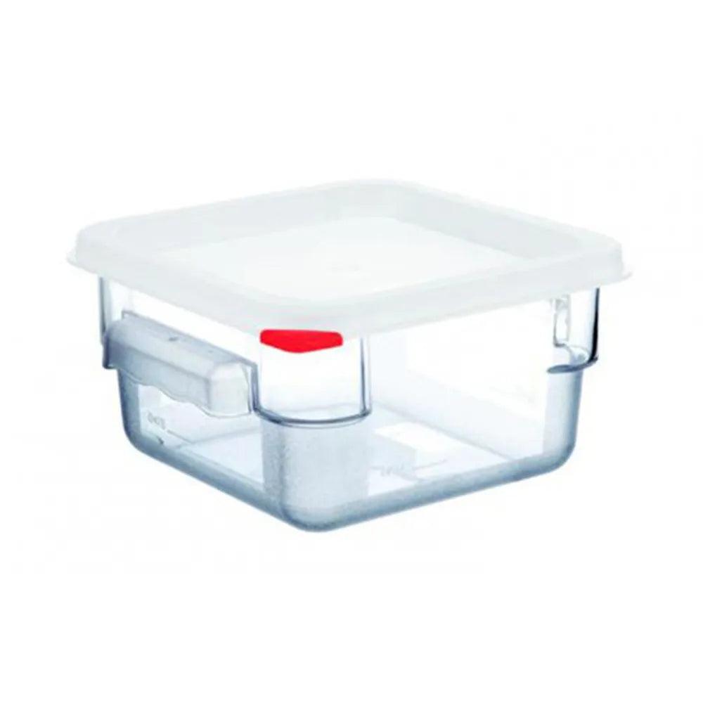 Square Container with Lid 22L 29 x 29 x 40 cm   HorecaStore