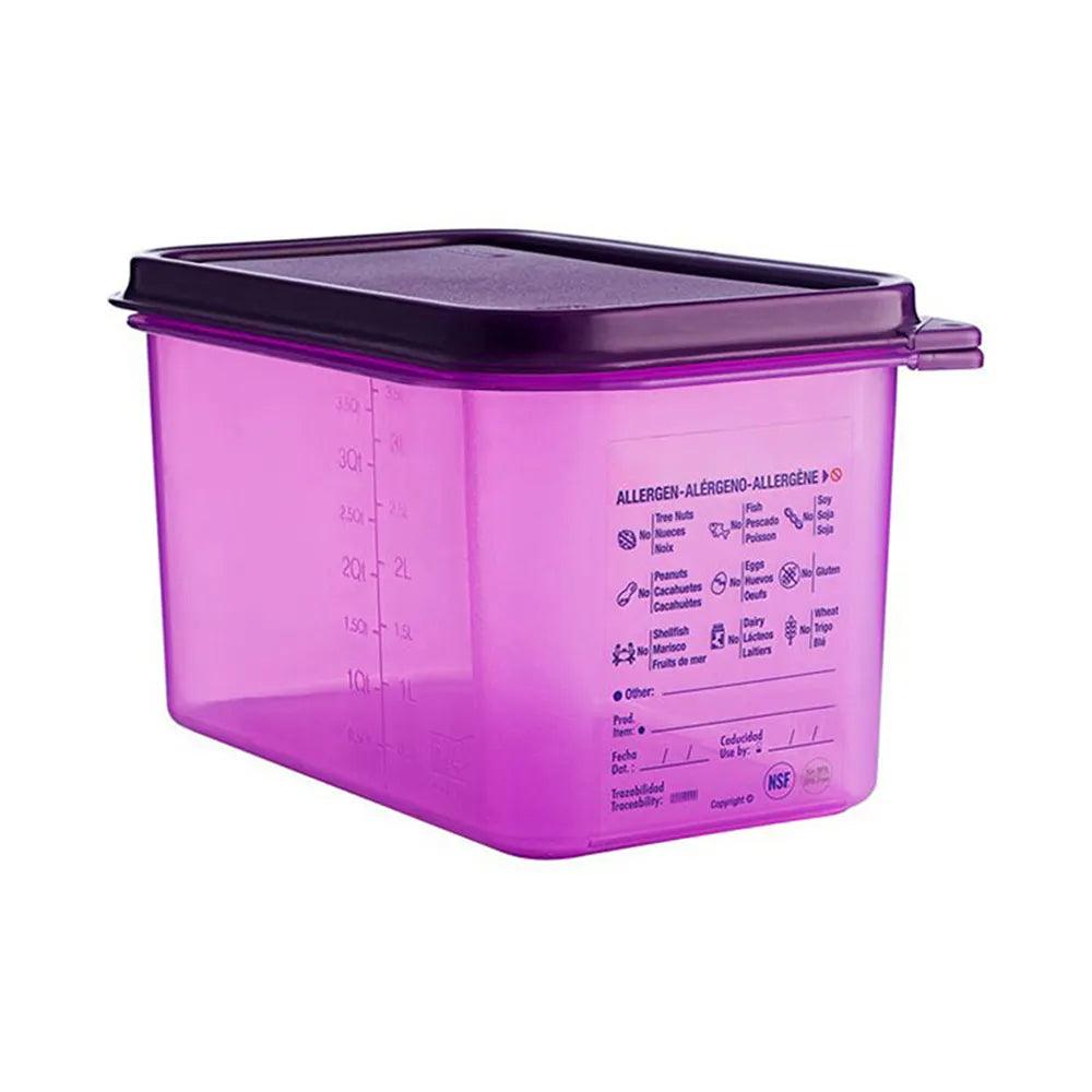 Anti Allergic Airtight Containers 4.3 L GN 1/4 26.5 x 16.2 x 15 cm   HorecaStore