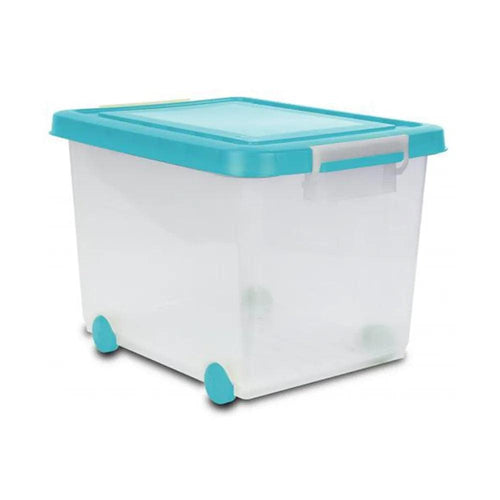 Araven Rolling Box with Wheels 60 L 53 cm x 39.6 cm x 37.8 cm