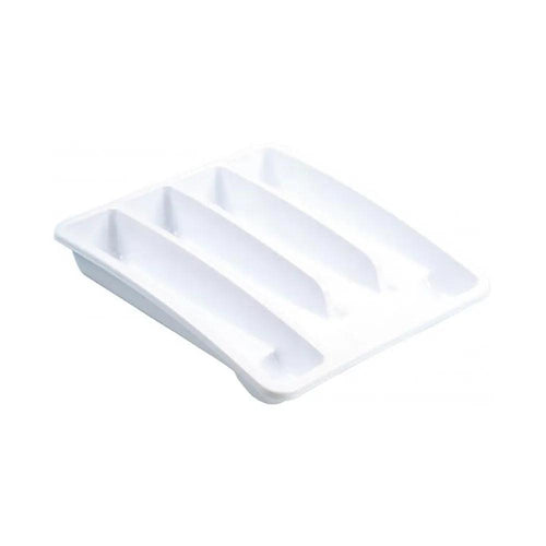 Araven Cutlery Tray White 36.6 cm x 29.7 cm x 6 cm