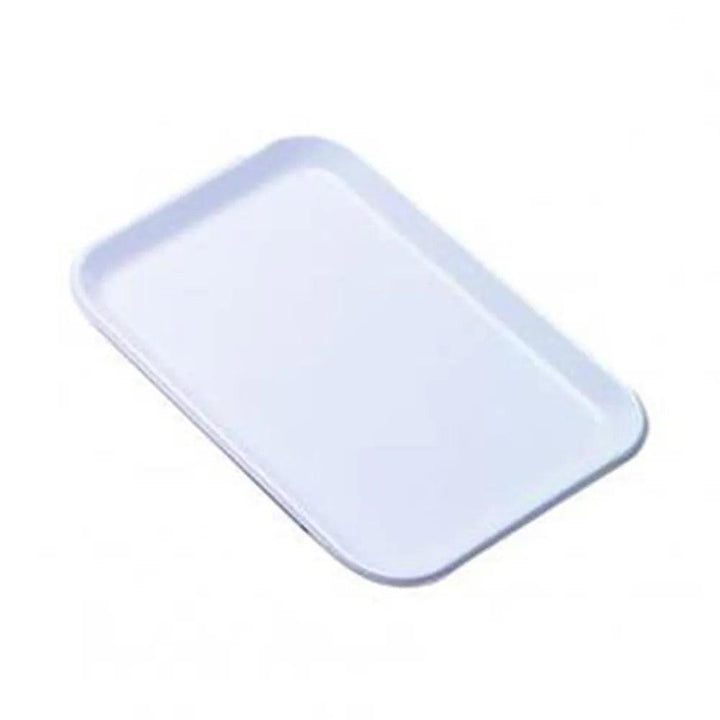 Flat Tray 35 x 24 x 1.2 cm White   HorecaStore