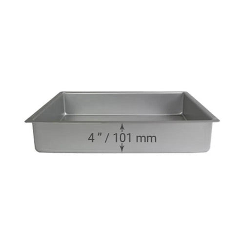 PME Aluminum Oblong Cake Pan  38.01 cm x 25.4 cm x 10.16 cm