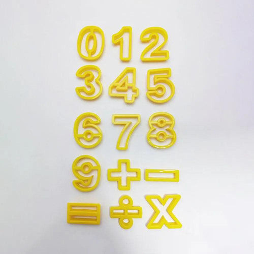 THS Number Cutter Set 1.3 cm x 5 cm