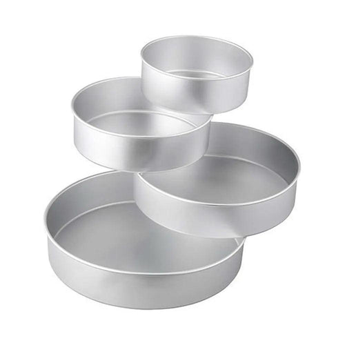 THS Aluminium Round Cake Pan 10.1 cm x 17.8 cm