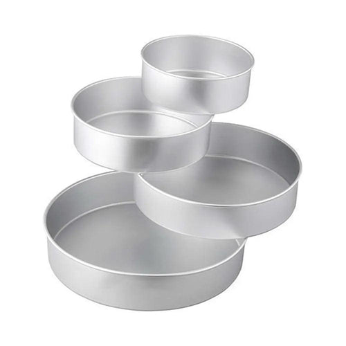 THS Aluminium Round Cake Pan 10.1 cm x 10.1 cm