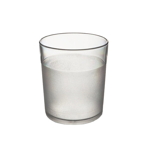 Tribeca Polycarbonate Clear Frosted Tumbler Econ 350 ml, BOX QUANTITY 200 PCS