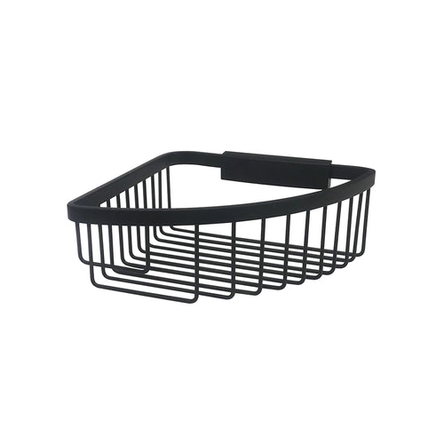 Bagnodesign Chrome Hotel Wall Mounted Corner Soap Basket Large, 19x19x8 cm