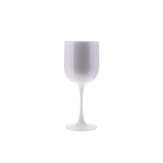 Tribeca Premium Polycarbonate Pc White Cocktail Glass 480 ml, BOX QUANTITY 40 PCS
