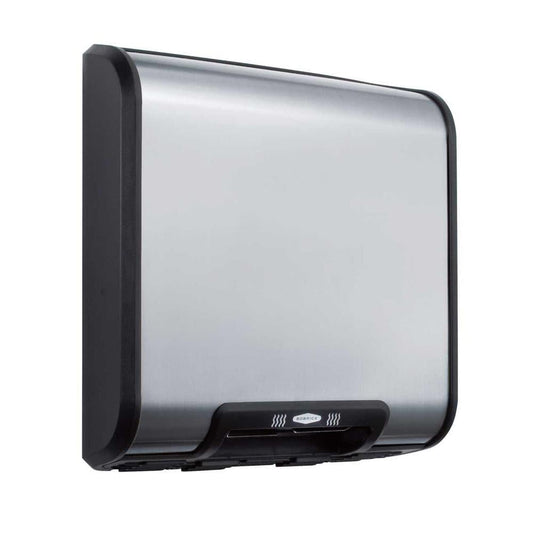 Bobrick Stainless Steel B-7128 230V ADA Surface Mounted Automatic Hand Dryer 13-25/32? W x 13-19/32? H x 4? D - HorecaStore