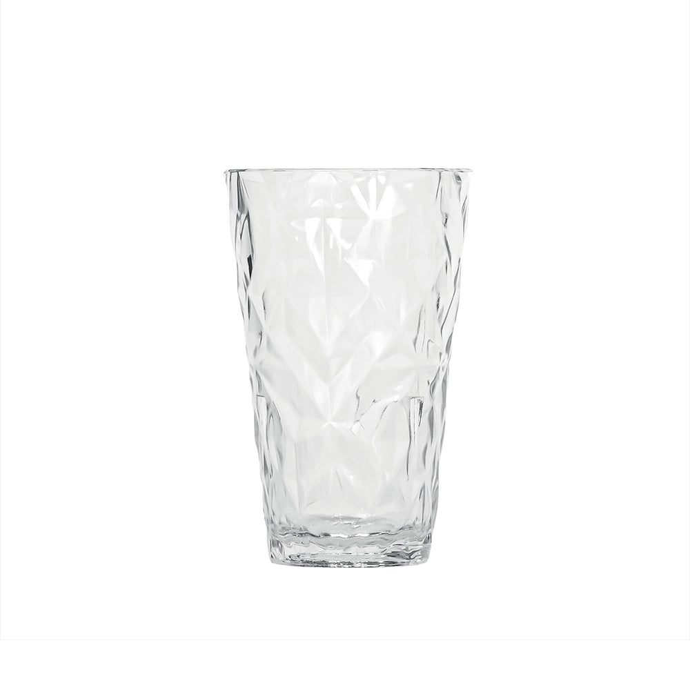 Tribeca Exclusive Prisma Polycarbonate  Clear Grey Tumbler 300+ml, BOX QUANTITY 36 PCS