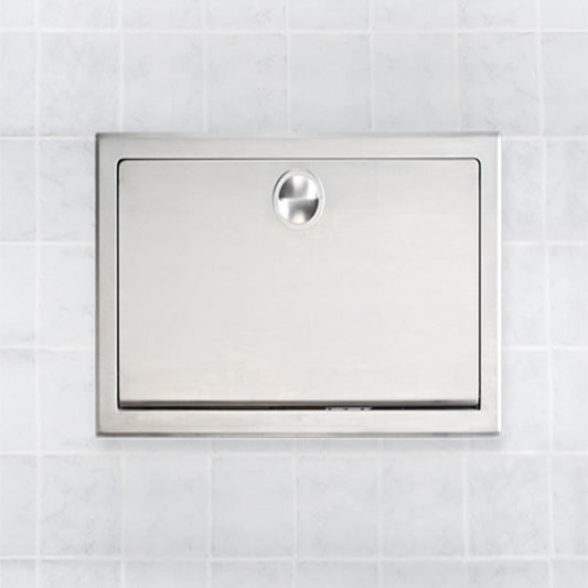 Koala Kare Stainless Steel Recess Baby Changing Station Horizontal wall-mounted 37” W x 23” H (940 mm x 584 mm)