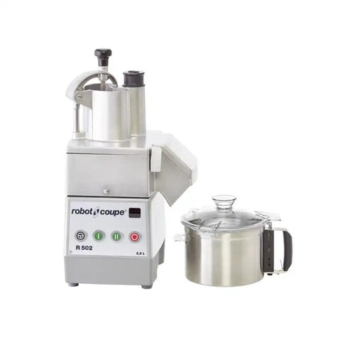 Robot Coupe Table-Top Food Processor R502 With 8 Disc Collection