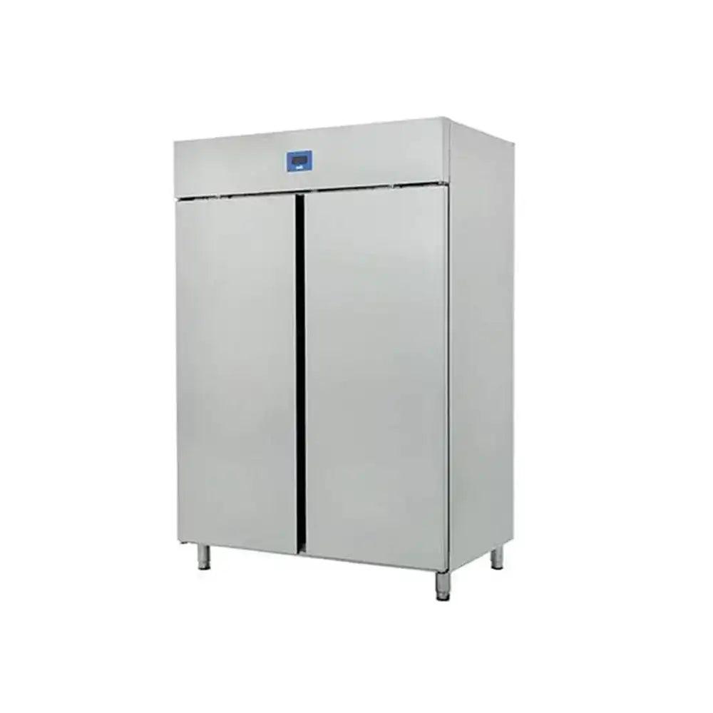 Empero Upright Refrigerator Double Door, L 140 x W 80 x H 205cm, Stainless Steel Finish - HorecaStore