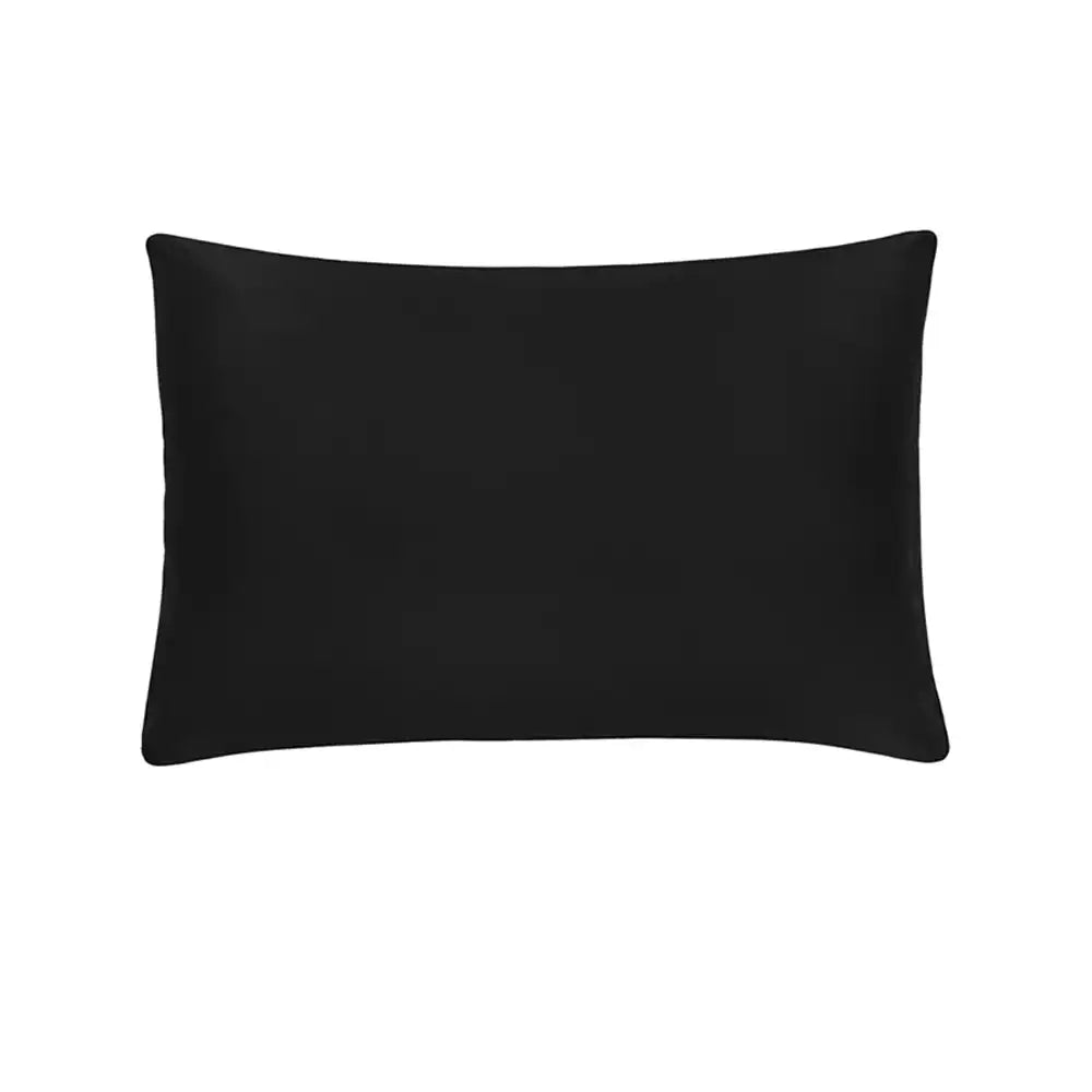 ths giza cotton oxford pillow cover pair onyx