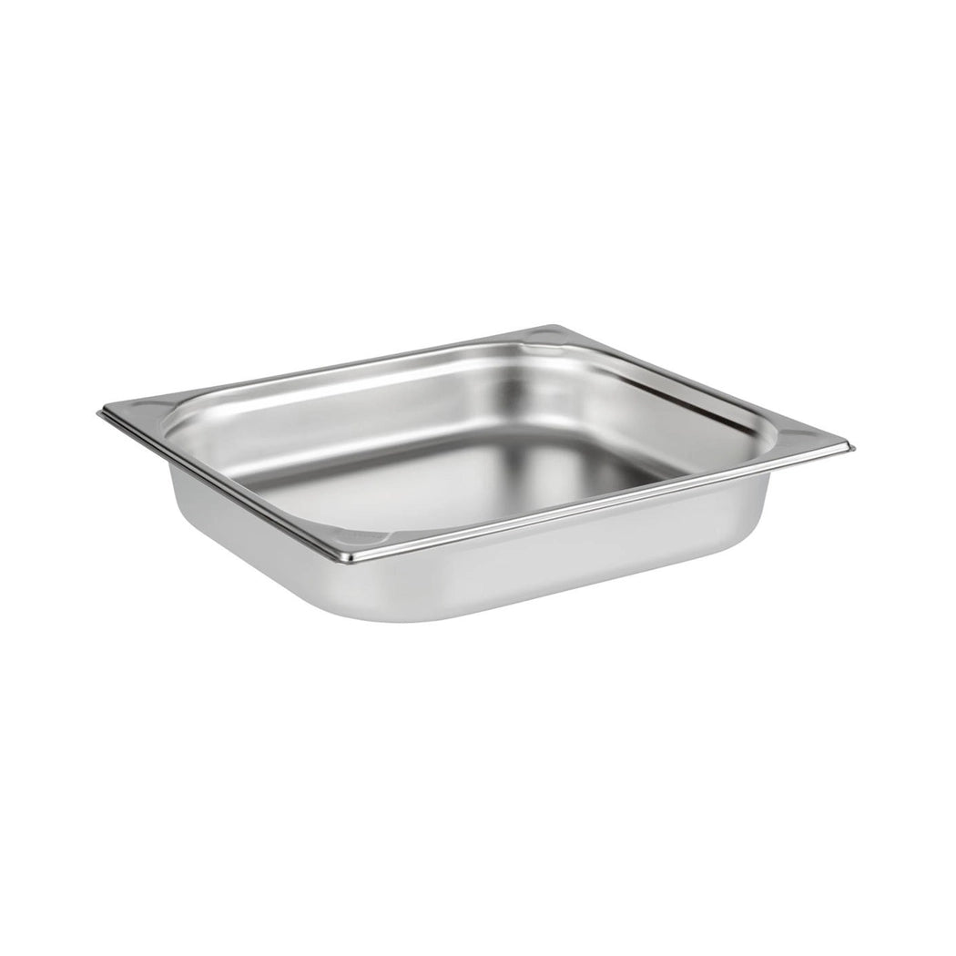 THS Stainless Steel GN 2/3 Pan, Height 6.5cm