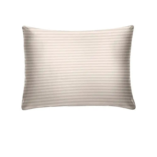 THS Zen Stripes Single Cotton Pillowcase Pearl