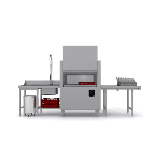 Adler AC 2 Compact Rack Conveyor Dishwasher Wash Capacity up to 40 cm 19.04 kW, 46.5 x 45 x 66 cm   HorecaStore