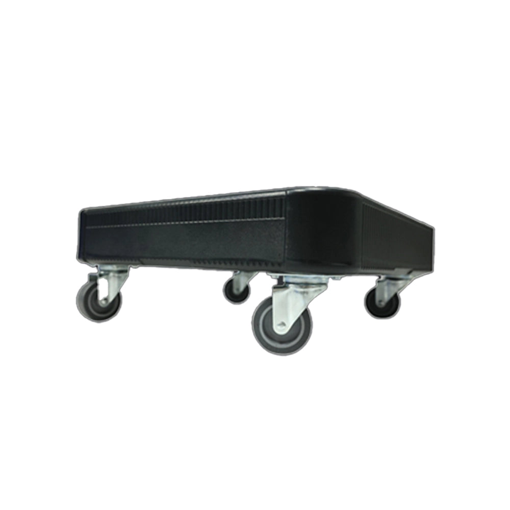 Tribeca Polyethylene Cart for Rack Black, 58 x 58 x 22 cm