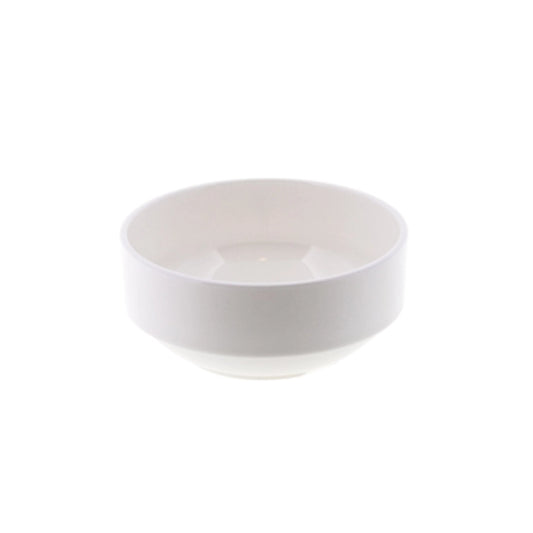 Tribeca Polycarbonate White Round Bowl  12 Cm