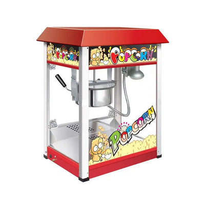 THS HP 6B Popcorn Machine With Non Stick Pot, Capacity 8 oz, Power 1.44 kW, 56 x 42 x 76 cm   HorecaStore