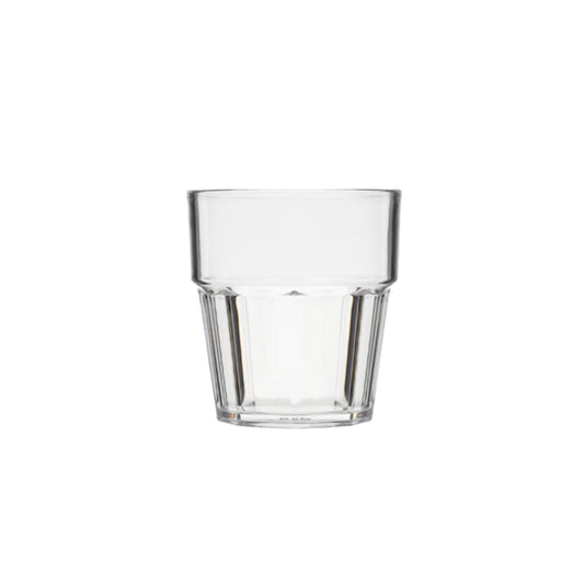 Tribeca Casablanca Stackable Polycarbonate Pc Clear Frosted Tumber 200 ml