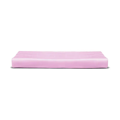 ths giza cotton queen flat bed sheet mauve