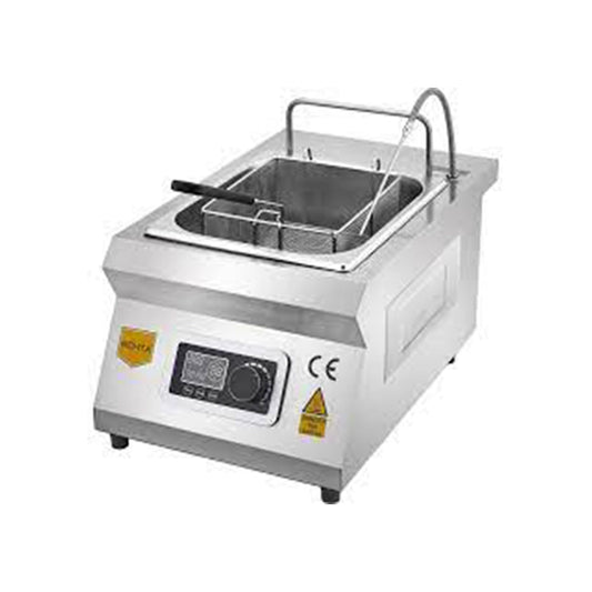 10 l electric fryer with oil drain tap 3200 w
