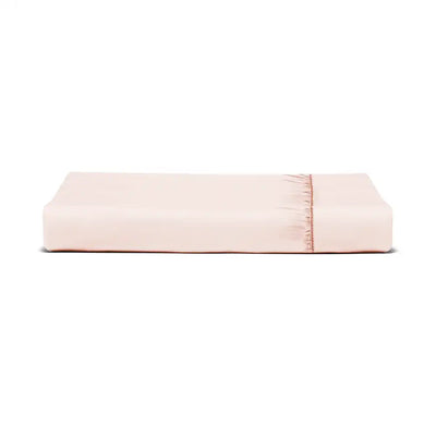 ths giza cotton super king fitted bed sheet pastel pink