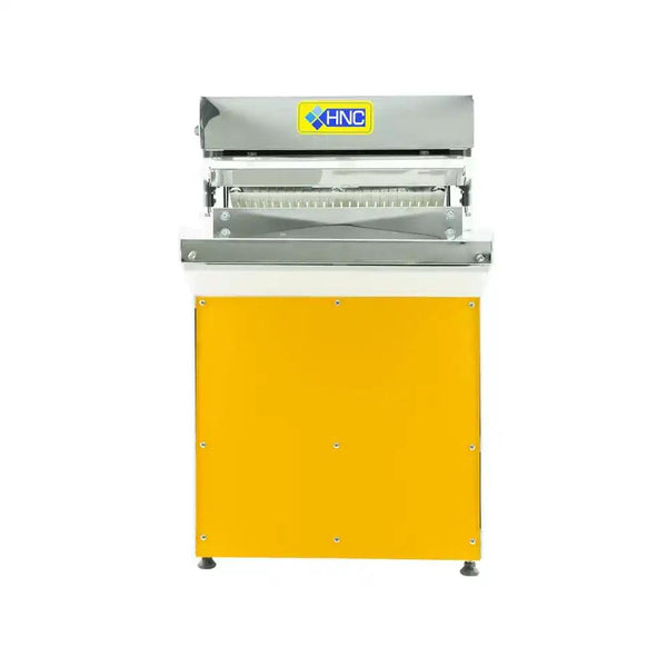 HNC D-32M / EDT-32M Steel Body Bread Slicing Machine 0.37 kW, 75 x 107 x 68 cm - HorecaStore