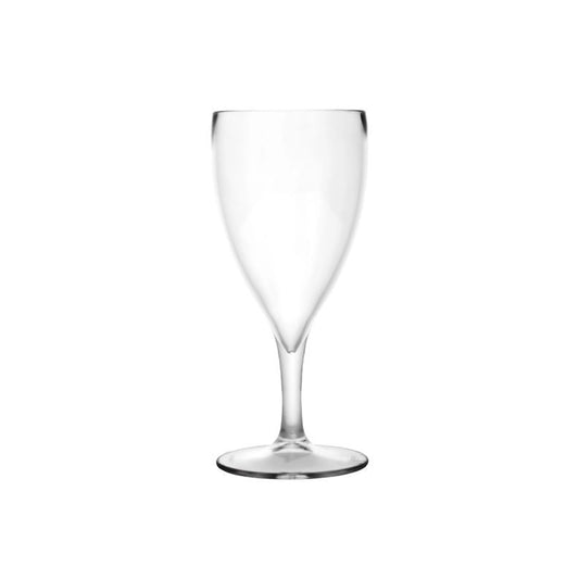 Tribeca Premium  Polycarbonate Pc Clear Wine Glass 320 Ml, BOX QUANTITY 50 PCS