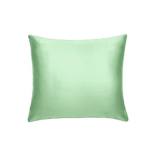 ths giza cotton large cushion cover slit green