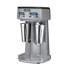 Waring Heavy Duty Double Spindle Drink Mixer with Timer, 750 W, 27.7 x 20.3 x 50.1 cm