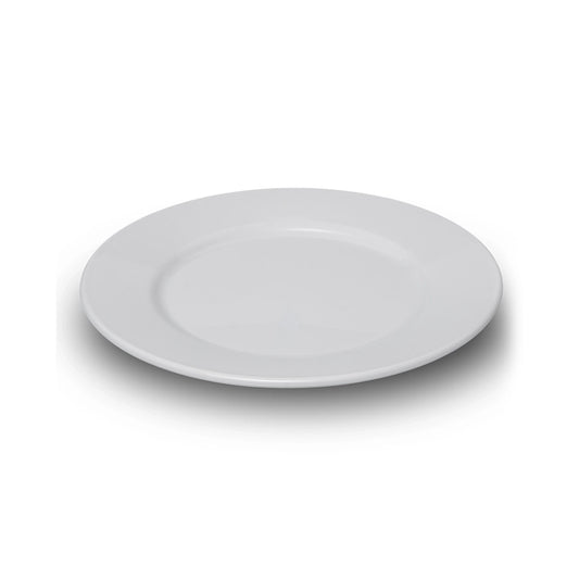 Tribeca Polycarbonate White Round Plate 15 Cm