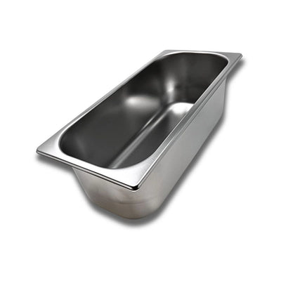 Viraj Stainless Steel Ice Cream Pan 1/3, Height 12cm