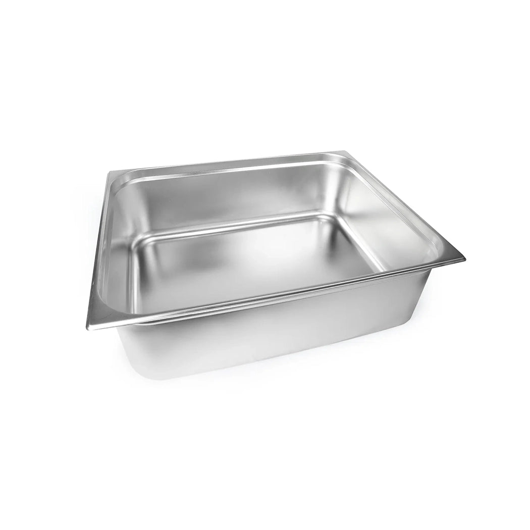 THS Stainless Steel GN 2/1 Pan, Height 6.5CM