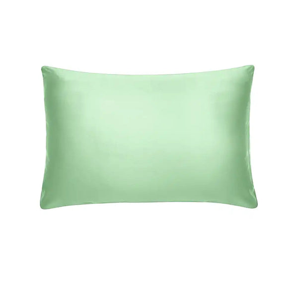 ths giza cotton pillowcase pair sage green