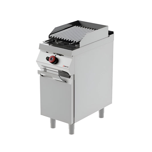 Desco Gas Lava Stone Single Grill, 12 kW, 40 x 90 x 90 cm